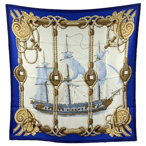 hermes nautical scarf for sale|farfetch Hermes scarf.